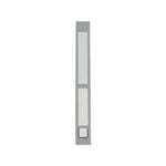 Hartman 150 x 150mm Silver Small Cat Door For Patio And Sliding Doors