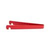 Butterie Plastic Toaster Kitchen Tongs Cooking Utensil Red 24x8.7cm