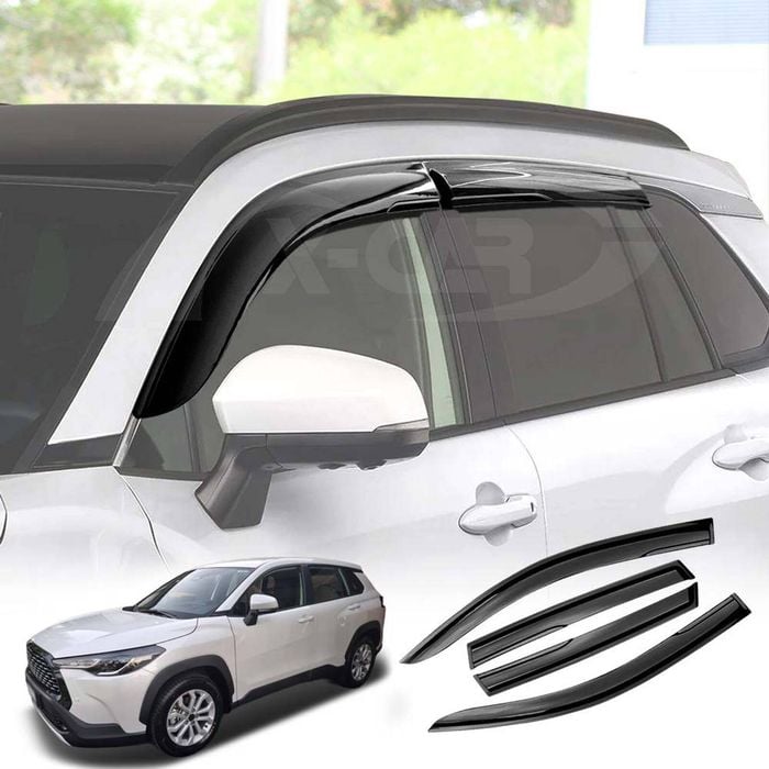 Weathershields for Toyota Corolla Cross 2022-Onwards Weather Shields Wind Deflectors Window Visor