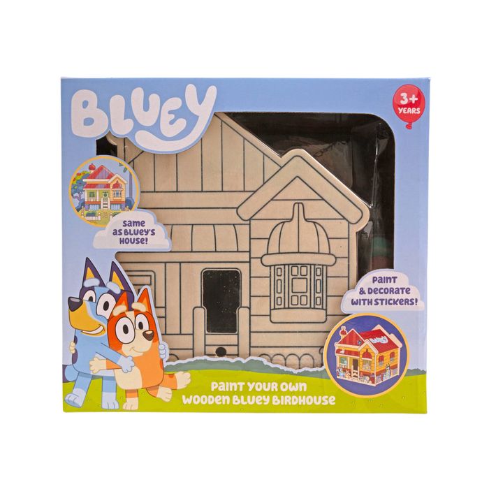 Bluey Paint Your Own Wooden Birdhouse