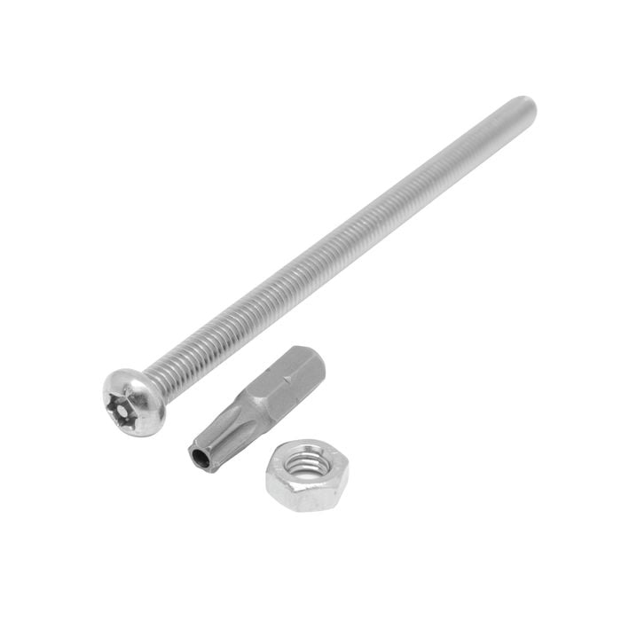 Pinnacle M8 x 100mm Stainless Steel Security Bolts - 4 Pack