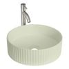 CIBO Sage Green Fluted Round Basin