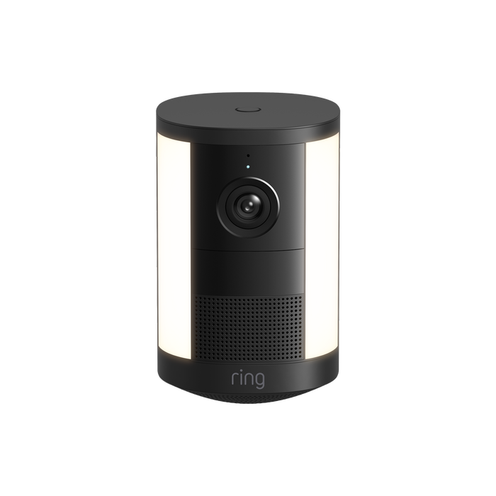 Ring Spotlight Camera 2K 2nd Gen Battery Security Camera Black