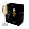 Argon Tableware Kensington Optic Crystal Champagne Flutes - 240ml - Pack Of 24