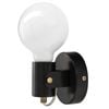 Brilliant Black Metta Interior Wall Light