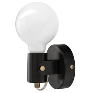 Brilliant Black Metta Interior Wall Light