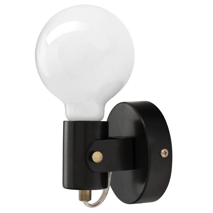 Brilliant Black Metta Interior Wall Light