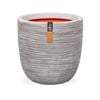 Capi 43 x 41cm Ivory Rib Outdoor Plant Pot