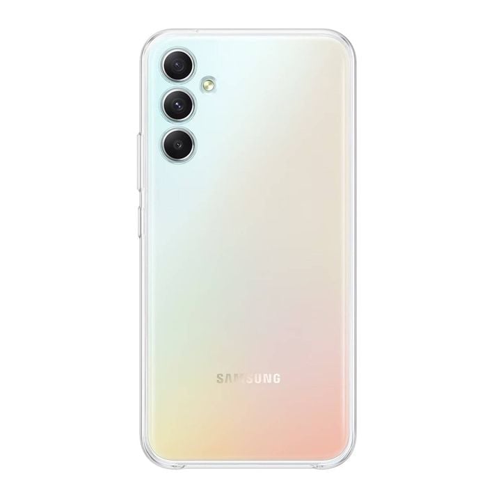 Samsung Rear Case for Galaxy A34 - Clear