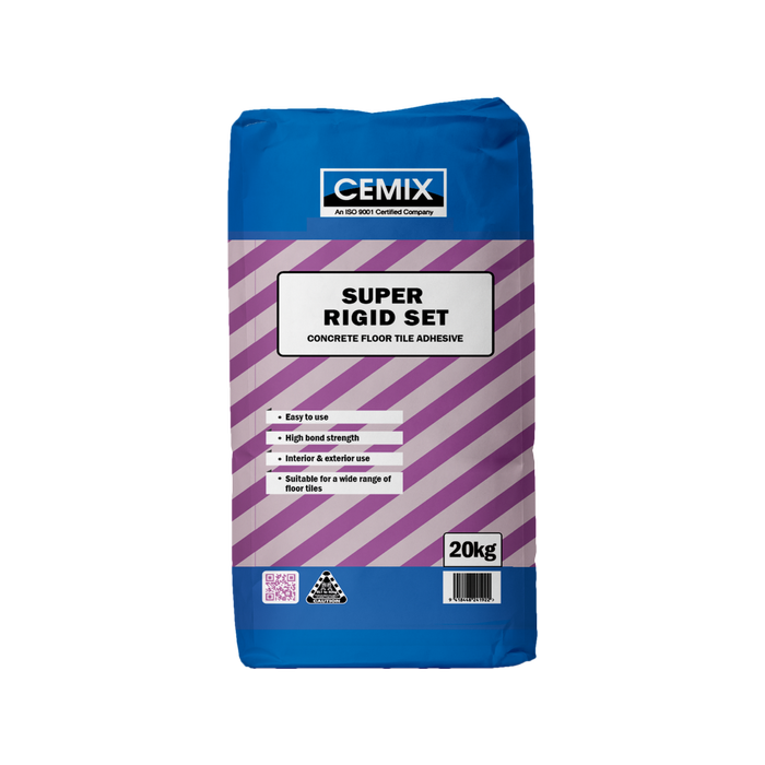 Cemix 20kg Super Rigid Set Adhesive