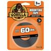 Gorilla 3.04m Black Double Sided Mounting Tape