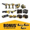 DeWALT 18V/54V XR 9.0Ah 8 Piece Mixed Voltage Combo Kit DCZ803X2-XE