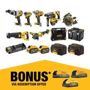 DeWALT 18V/54V XR 9.0Ah 8 Piece Mixed Voltage Combo Kit DCZ803X2-XE