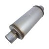 Redback 2-1/2" Performance Muffler Centre/centre - 6" Round, 14" Long, 409 Ss