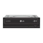 LG GH24NSD1 24x SATA Internal DVD - M-DISC Support Silent Play, Jamless Play, Cyberlink Power 2 Go. OEM Bulk Packaging (LS)
