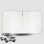 Windscreen Sun Shade for Toyota LandCruiser 100 1998-2007 Universal Fit Window Visor UV Block