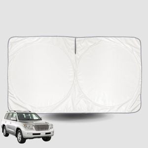Windscreen Sun Shade for Toyota LandCruiser 100 1998-2007 Universal Fit Window Visor UV Block