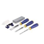IRWIN Marples MS500 3 Piece Wood Chisel Set with Sharpening Kit 10507931