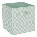 Flexi Storage Compact Cube Misty Jade Check Fabric Insert