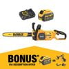 DeWALT 54V 45cm Chainsaw Cordless Kit DCMCS574T1-XE