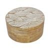J.Elliot Home Maya 15x7cm Round Trinket Box - Natural