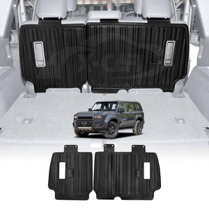 Back Seat Protector For Lexus Gx 550 Gx550 2024-onwards All Weather Heavy Duty Car Seat Kick Mats Cover