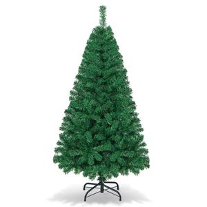Costway 1.5M PVC Christmas Tree Indoor Outdoor Holiday Decoration Green