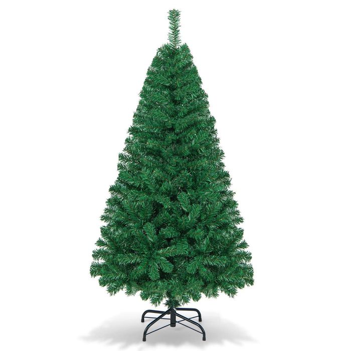 Costway 1.5M PVC Christmas Tree Indoor Outdoor Holiday Decoration Green