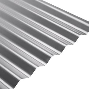 COLORBOND Steel 762 x 16mm XRW S-Rib Corrugated .42 BMT Steel Roofing - Per Metre - Basalt