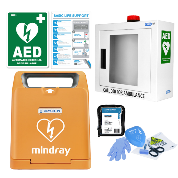 MINDRAY C1A Fully-Automatic Defib - With Strobe Cabinet