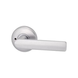 Lockwood 63mm Satin Chrome Velocity Element Privacy Leverset