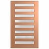 Hume 2340 x 1020 x 40mm Entrance Door Savoy Translucent Glass XS28