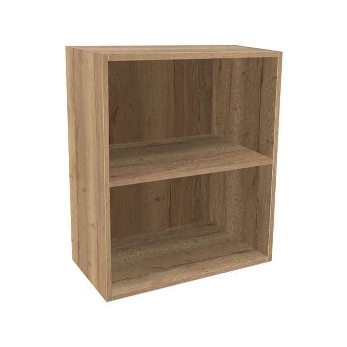 Kaboodle 200-299mm Hazelnut V Customisable Open Wall Shelf