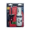 Blu-mol Xtreme Quickcore 38mm and 54mm White Bimetal Holesaw - Pack of 4