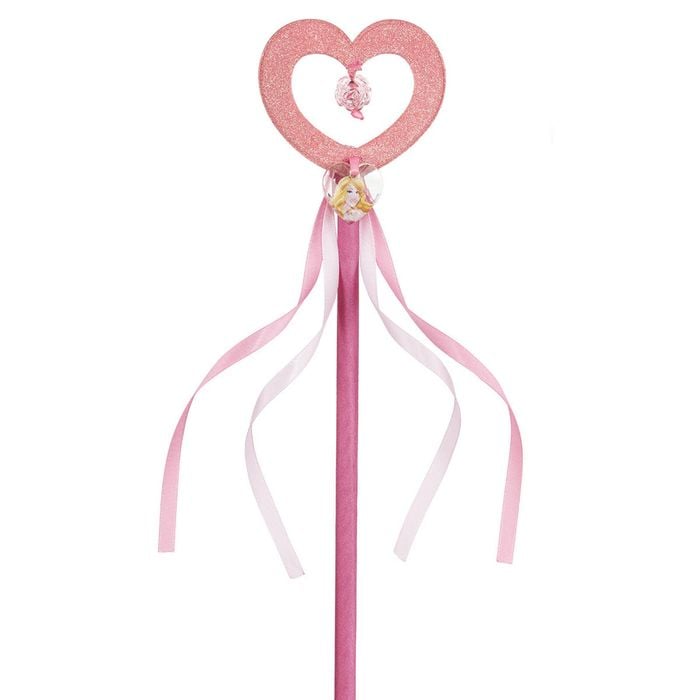 Disney Princess Aurora Wand Pink Sleeping Beauty Halloween Costume Accessory for Girls, CHILD