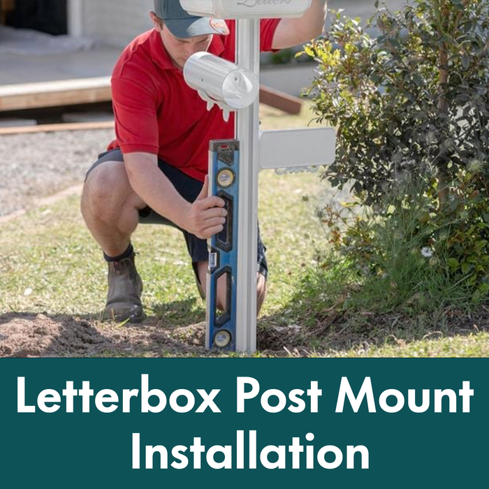 Letter Box Installation Post Mount Install