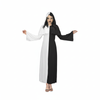 More Than Party Adult Devil Costume Black And White Full-Length Robe One Size