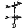 15-24" Quad LCD 4 Screen Desktop Computer Monitor VESA Mount Stand Clamp Base