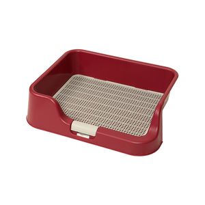 PS KOREA Wine Dog Pet Potty Tray Training Toilet Raised Walls T1
