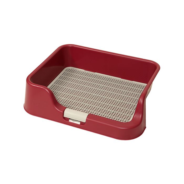 PS KOREA Wine Dog Pet Potty Tray Training Toilet Raised Walls T1