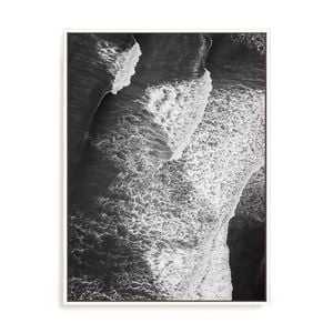 Artey | From Above 7 - Framed Canvas - White Frame - 45 x 60cm
