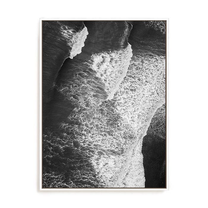 Artey | From Above 7 - Framed Canvas - White Frame - 45 x 60cm