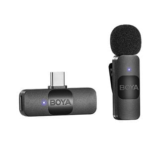 Boya BY-V10 Wireless Lavalier Microphone For Android USB-C Smartphone