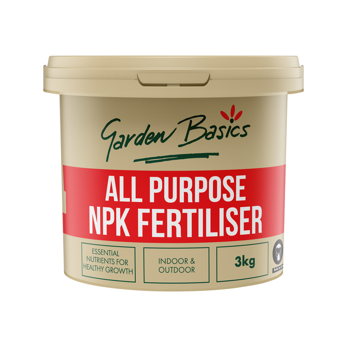 Garden Basics 3kg All Purpose NPK Fertiliser