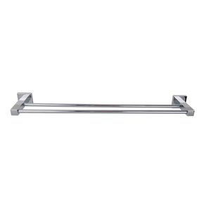 Barelli Piazza 600mm Chrome Double Towel Rail