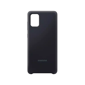 Samsung Galaxy A71 Silicone Cover - Black