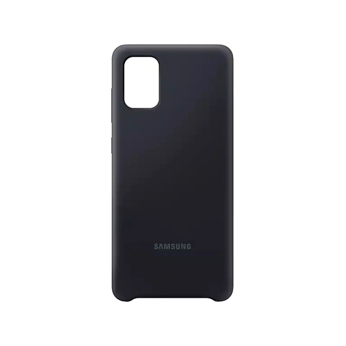 Samsung Galaxy A71 Silicone Cover - Black
