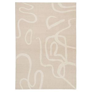 Loopsie-180cm X 120cm-piata Beige Washable Rug