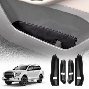 Premium PU leather Car Door Side Storage Box Tray for GWM Tank 500 Tank500 2024-Onwards