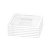 SOGA 1/3 GN Polycarbonate Food Pan Lids Clear 6 Pack